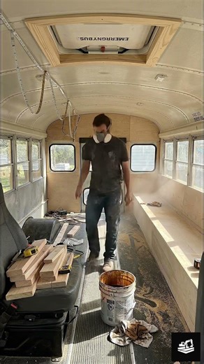 I BOUGHT A RUSTY SCHOOL BUS AND BUILT THIS!