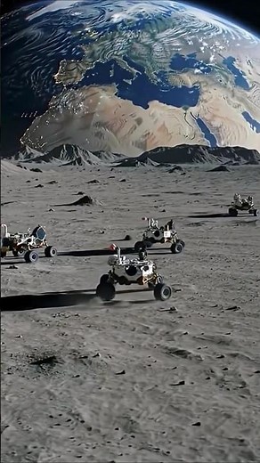 Lunar Rover Exploring the Moon’s Surface 🌕🚘