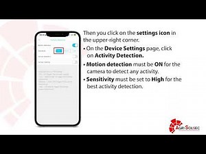 How to set activity detection on the UBOX/UCON APP
