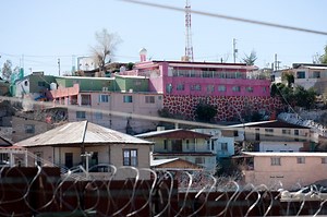 Nogales: A US town and a city in Mexico divided by barbed wire