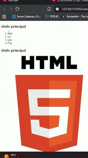 Clase 5 Introducción a HTML – Como hacer listas