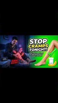 Why Your Legs Cramp at 3AM (And How to Stop It Tonight) #science#education #musclecramps #animation