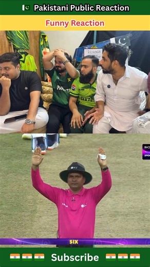 1st Ball six by Abhishek Sharma against shaheen 😂 #indvspak #shorts #cricket #ytshorts