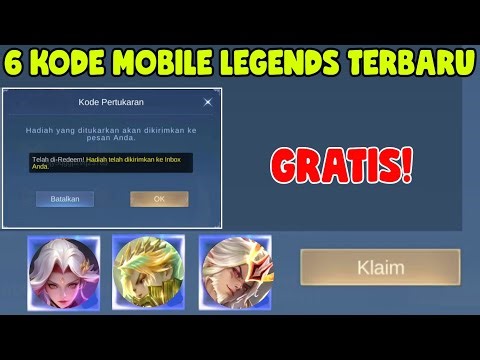 SKIN ML GRATIS! 6 KODE REDEEM MOBILE LEGENDS TERBARU | KODE REDEEM ML HARI INI JANUARI 2026