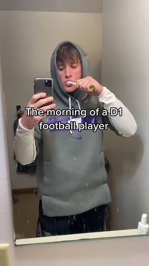 Morning routine #football #d1