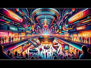 Terminal 21 Pattaya: A 4K Ultra HD Shopping & Food Tour