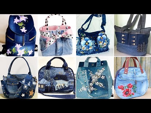 Amazing And Stylish latest Denim Handbags Ideas For Women's