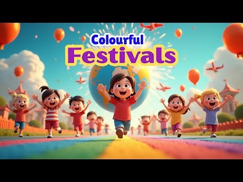Festivals Around the World! 🌍🎉An Amazing Kids' Adventure!