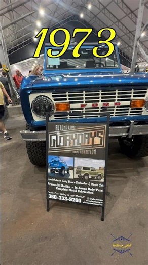 The truck that defined a generation #1973 #fordBronco