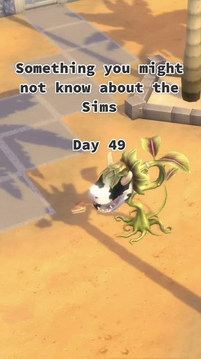 Did you know this about the cowplant? #sims4 #thesims #thingsyoudidntknow #gaming