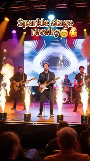 Cold Spark Machines for Band Stage Performances