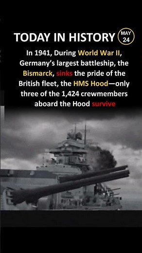 Did the Bismarck Sink Britain’s Most Powerful Warship in Minutes? ⚔️