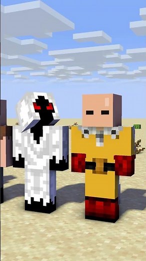 Herobrine Win Push Up Challenge Vs Saitama Vs Notch Vs Entity #shorts #minecraft #sigma