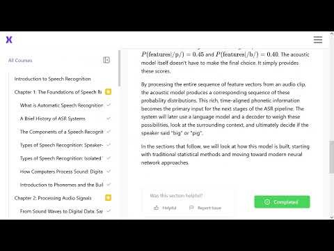 Acoustic Model, Speech Recognition, Introduction to Speech Recognition