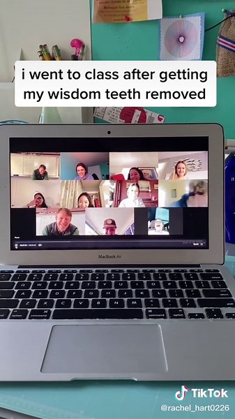 Attending Zoom Class After Wisdom Teeth Removal | Hilarious Experience