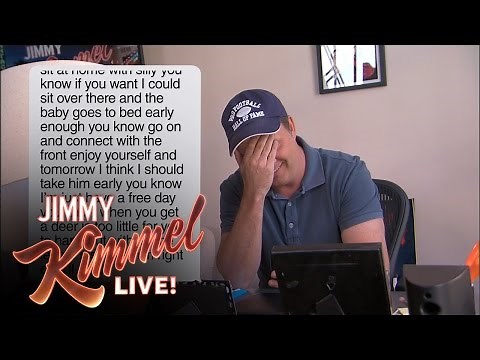 Kimmel Staffers Read Texts From Their Moms