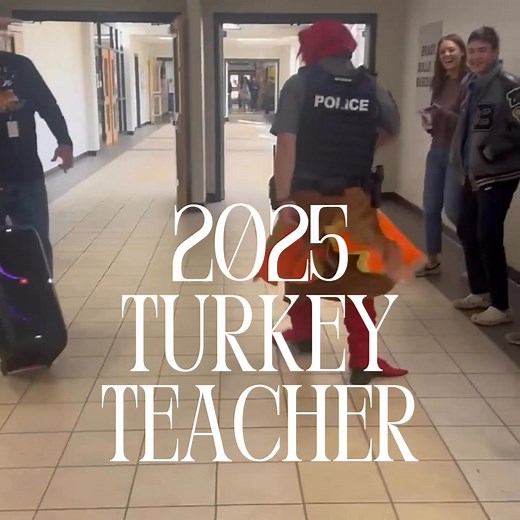 2025 Turkey Teacher BISD SRO Tim Spurgin 🦃 #bradyhighschool | Brady High School