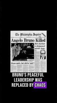 Angelo Bruno known as the gentle Don gets assassinated #truecrimecommunity #angelobruno #shorts