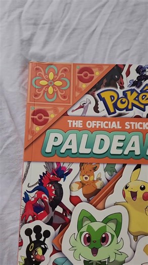 Pokémon: Paldea Region - sticker book
