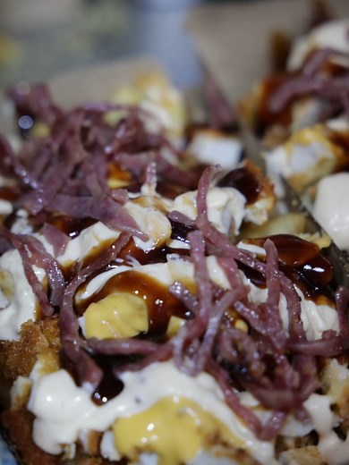 Delicious Loaded Fries at Chubby Buns Burgers