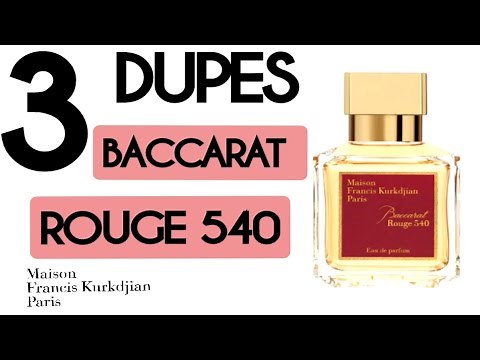 👑 3 DUPES DEL BACCARAT ROUGE 540~ Morolove