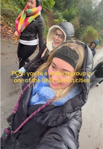 A little rain never hurt anybody🫣in all seriousness though, we try our best to ensure the weekly walk happens rain or shine!! Please still come if it’s drizzling a little🫶🏻🩵 #preston #lancashire #weather #walking #friendship