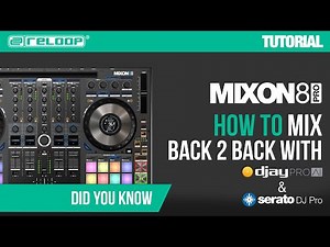 Mixon 8 Pro - How to Mix B2B with Algoriddim djay PRO AI & Serato DJ Pro I Did You Know? (Tutorial)