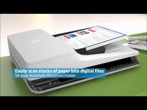 HP Scanjet Pro 2500 f1 &3500 f1 | Flatbed Scanner