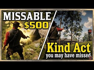 This Kind Act Unlocks a MISSABLE $500 Gold Bar in Red Dead Redemption 2
