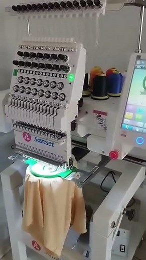 Is the SA-G1501H-4050 single-head embroidery machine the best? Real-world test of the impressive ...