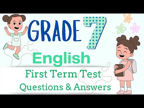 Grade 7 English Past Papers