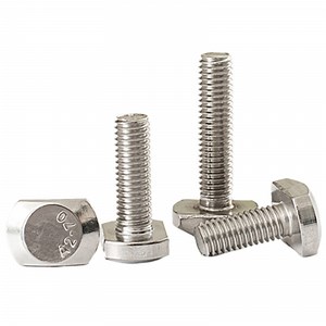 [Hot Item] M5 M6 M8 M10 M12 Bolts for T-Slot 304 316 Stainless Steel T Bolt T Screw Square Bolts T-Head Screw GB37