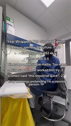 First full year of my PhD completed✅ #phd #graduatestudents #phdstudents #stem #research #science