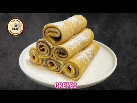 Soft & Sweet Chocolate Crepes | Pinoy Dessert Idea