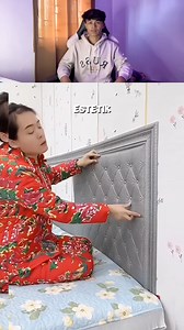 113K views · 468 reactions | cara praktis memasang hiasan dinding kamar #tutorial #wallpaper #kreatif #teknik #cerdas #hiasan #kamartidur #fypreels #viralreels | Pranata.Cepa | Facebook