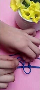 【Simple Macrame Necklace Tutorial) Let's Your Favorite Stone | How To Make A simpl Macrame necklace