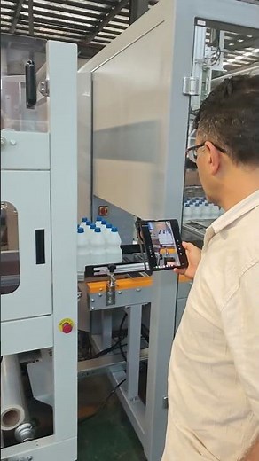 Automatic Bottles Tray Case Packing Machine | Automatic Tray Loading & Carton Packing #casepacker