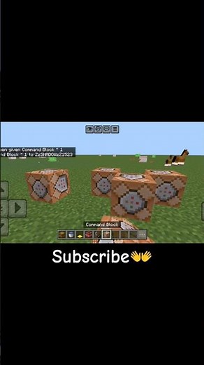 How to get command block in minecraft🙂 #minecraft