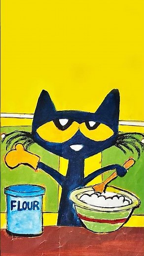 Pete the Cat and the missing cup cakes! Read aloud Book