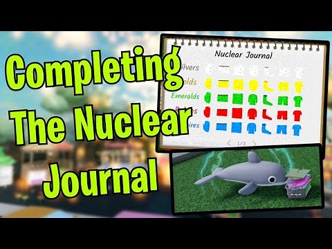 Completing The Nuclear Journal & Getting a Nuclear Pet (Roblox Laundry Simulator)