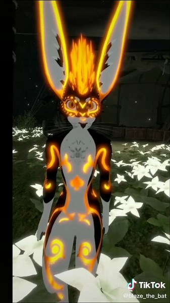Face Reveal of Blaze the Fox 64 in VRChat
