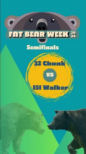 Fat Bear Week Semifinals!