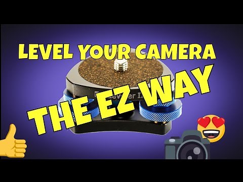 How to Level Your Camera and Panorama Head Using EZ-Leveler II Tripod Leveling Base