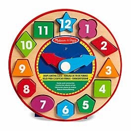 Melissa and Doug Shape Sorting Clock