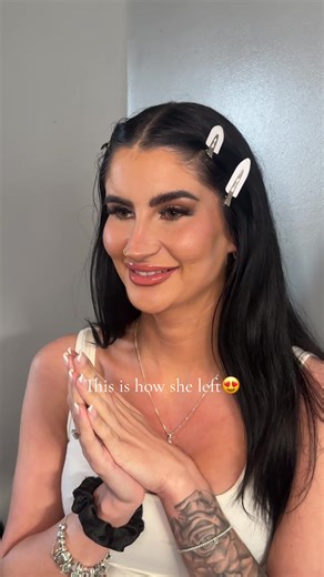 Transformative Makeup: Client's Stunning Before and After