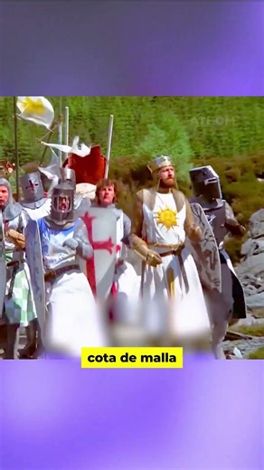 ¡Rey Arturo era el ÚNICO con armadura REAL en Monty Python! 😱 #Cine #Secretos