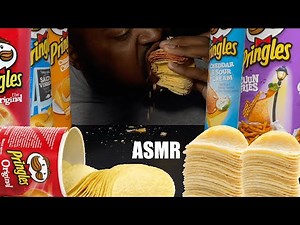 ASMR PRINGLES MUKBANG * INTENSE EXTREME CRUNCH * (NO TALKING)