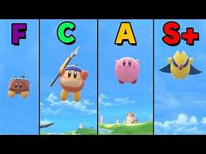 Who Can Jump the Highest Without a Machine? - Kirby Air Riders