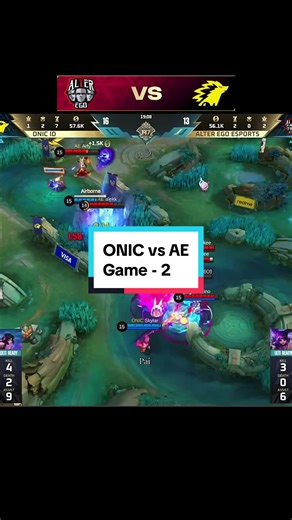 ONIC vs AE Knockout Stage Game 2 Highlights