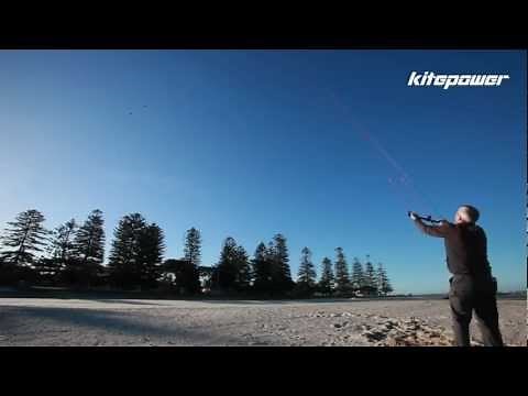 Ozone 3-Line Trainer Kites - learning to fly